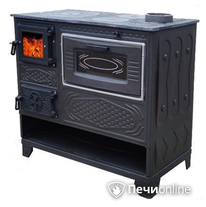 Отопительно-варочная печь МастерПечь ПВ-05С с духовым шкафом, 8.5 кВт в Первоуральске